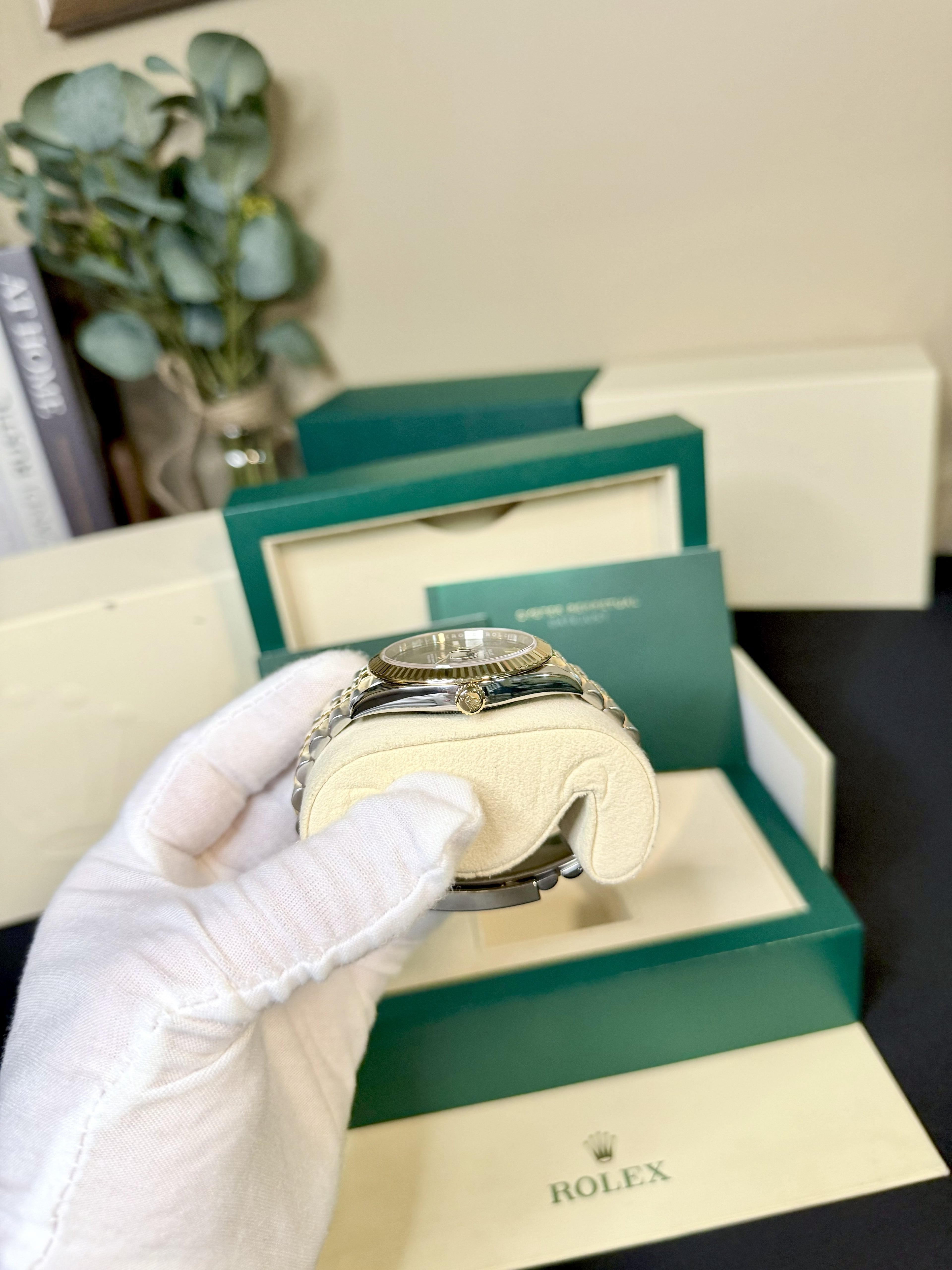 Rolex Datejust 41 “Wimbledon” – 2020 – Two-Tone – Mint Condition – Full Set