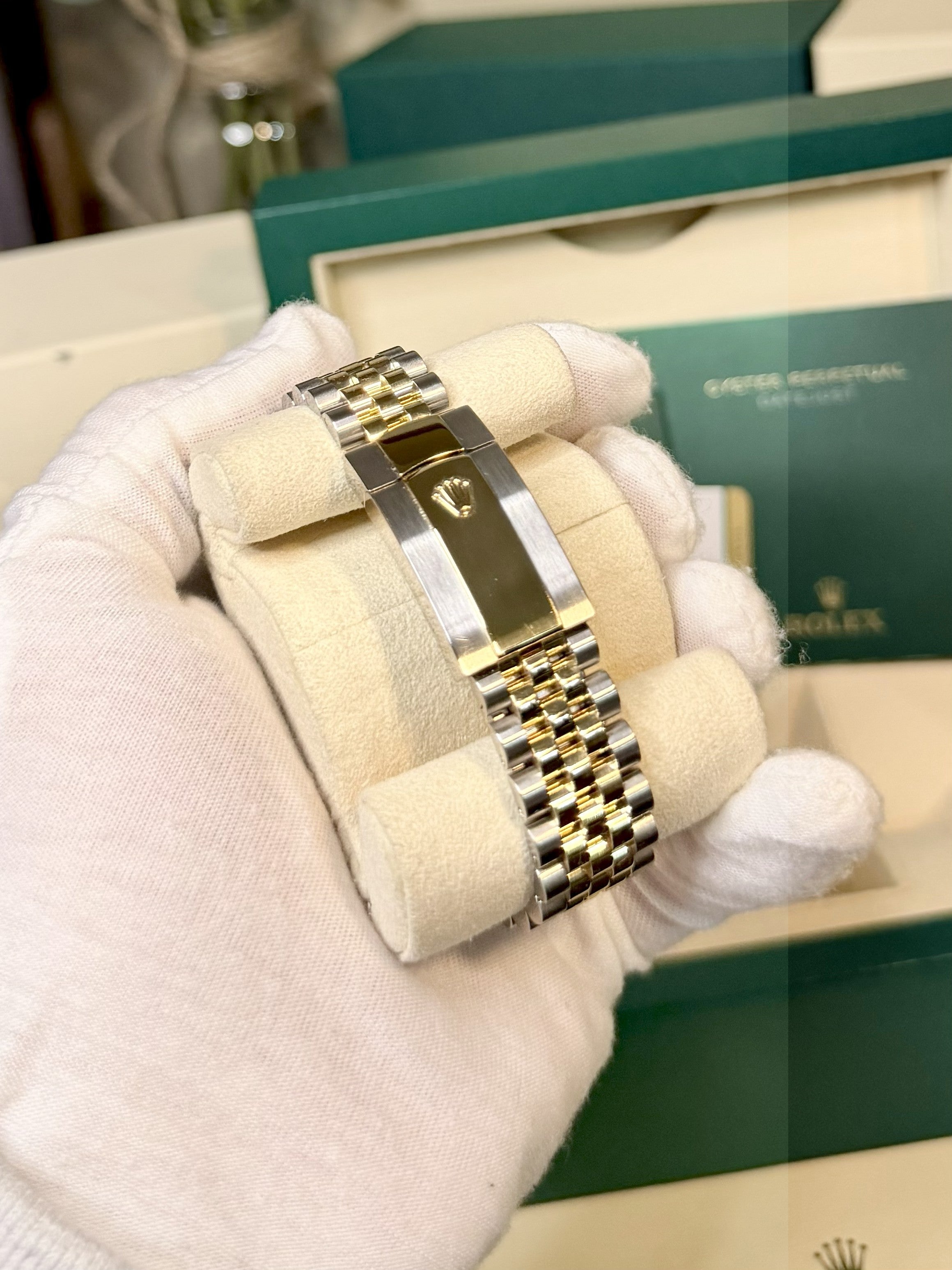 Rolex Datejust 41 “Wimbledon” – 2020 – Two-Tone – Mint Condition – Full Set