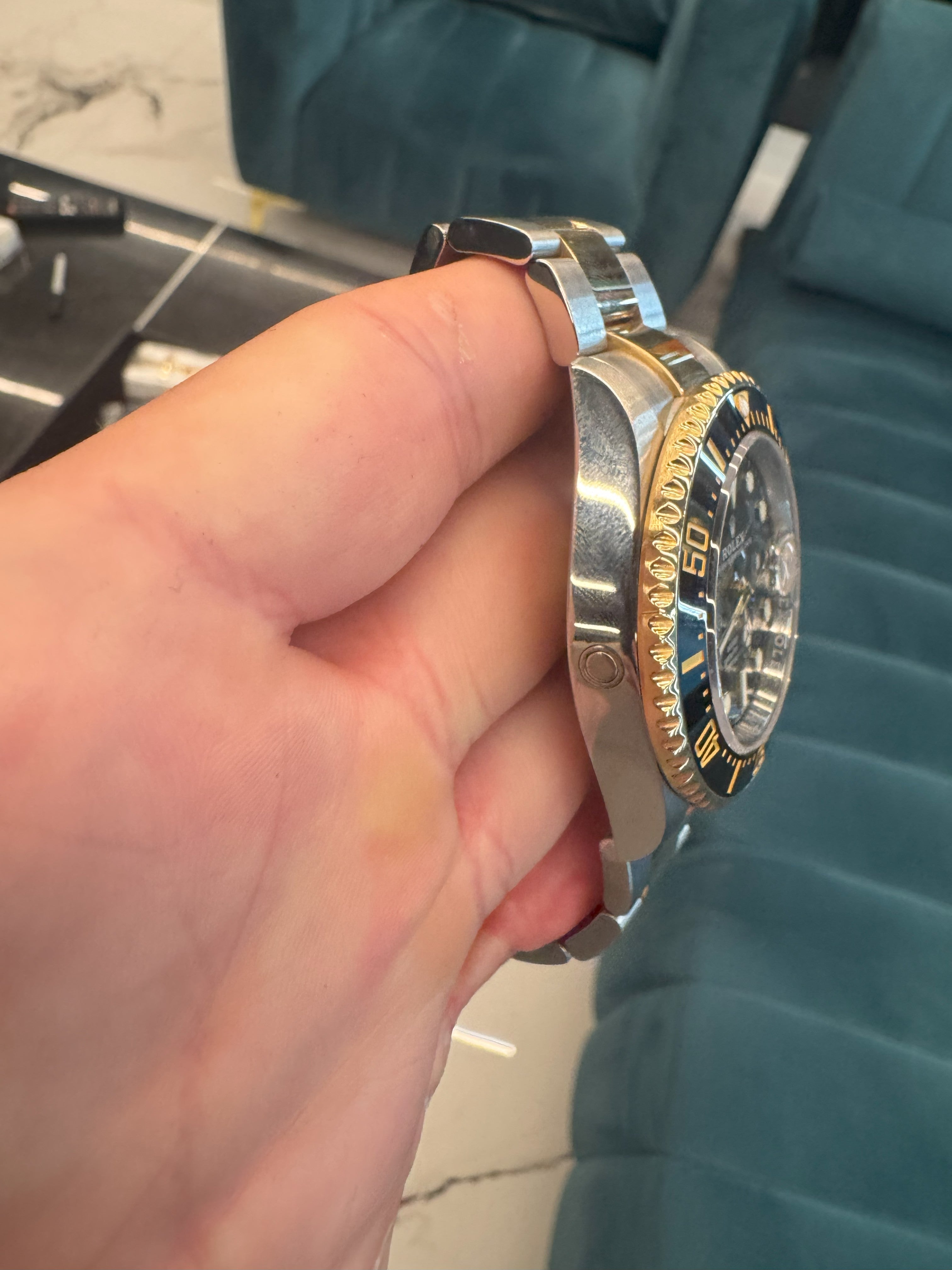 Rolex Sea-Dweller 43mm Two Tone Yellow Gold 126603 Complete Set